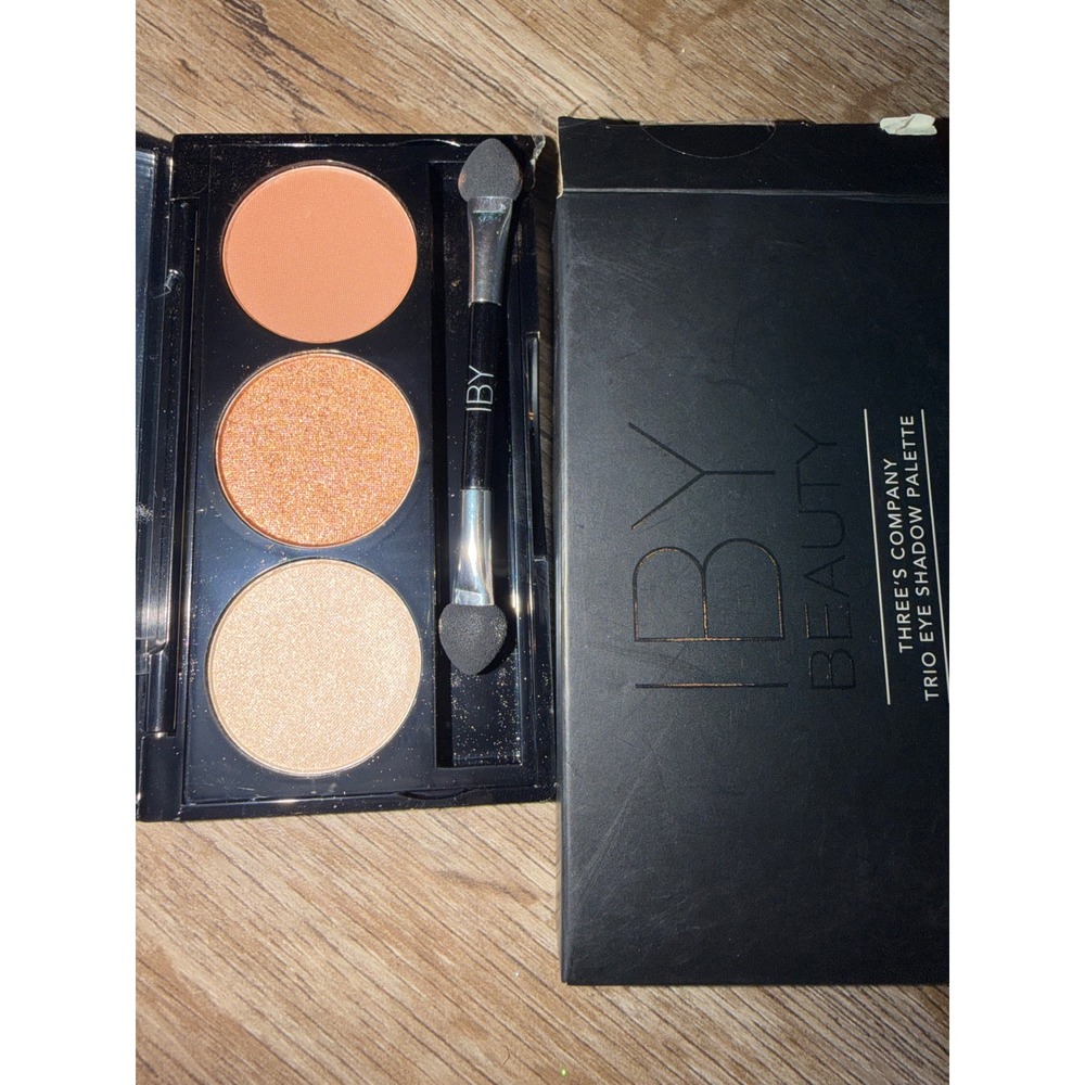 IBY Beauty Three's Company Trio Eye Shadow Palette Matte Shimmer Compact